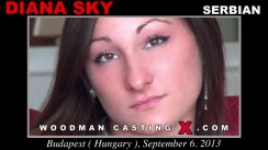 Watch Diana Sky first XXX video. A  girl, Diana Sky will have sex with Pierre Woodman. 