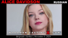 Sex Castings Alice davidson